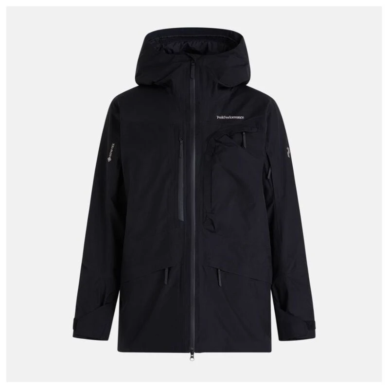 PeakPerformance Mens Gravity 2L Jacket Black Sportpursuit