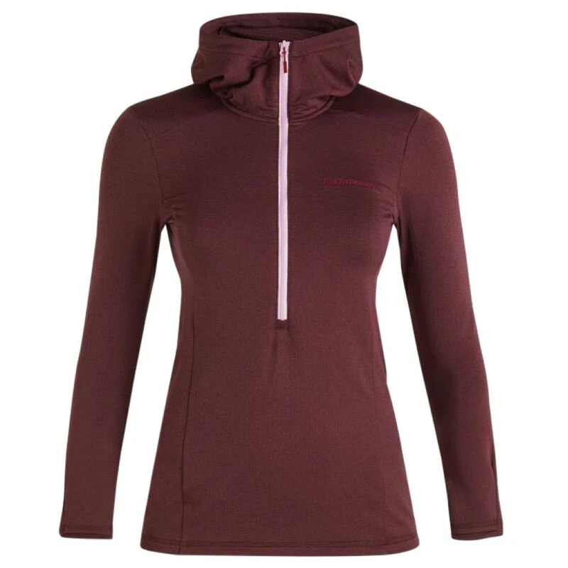 PeakPerformance Womens Light Hoody Red Sportpursuit