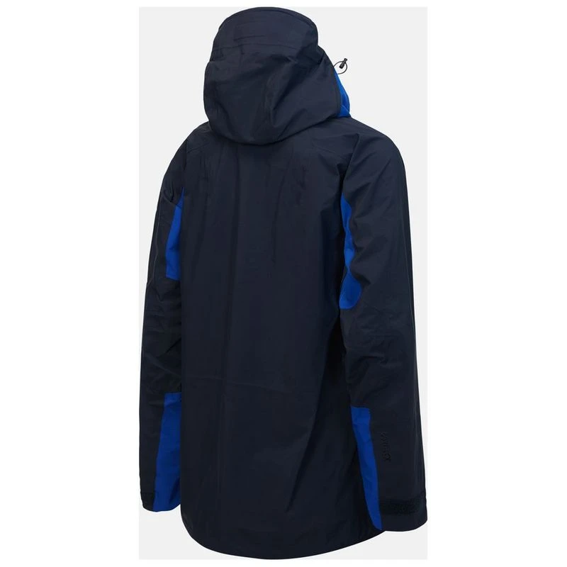 Peak Performance Mens Teton GTX Shell Jacket Salute Blue Sportpurs