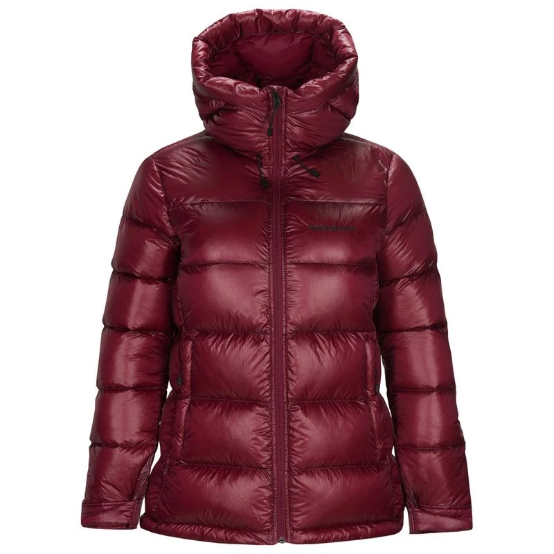 Peak Performance Womens Frost Glacier Down Hooded Jacket Rhodes Sp