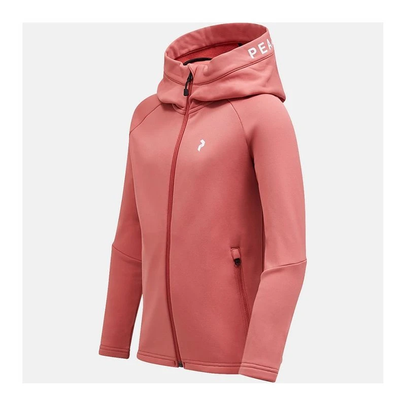 Peak performance hoodie rosa clearance