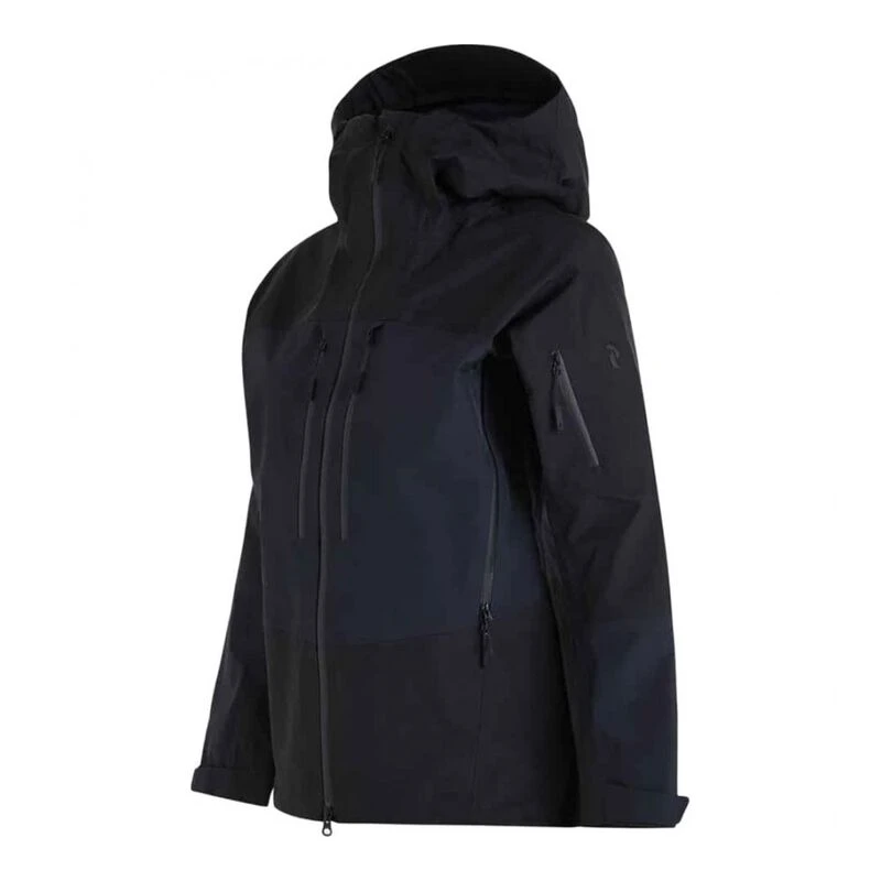 PeakPerformance Womens Vislight GTX Pro Jacket (Black) | Sportpursuit.