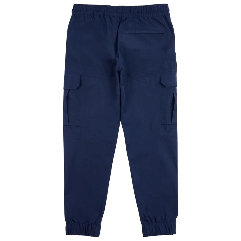 Pantalon en flanelle de laine gris foncé
