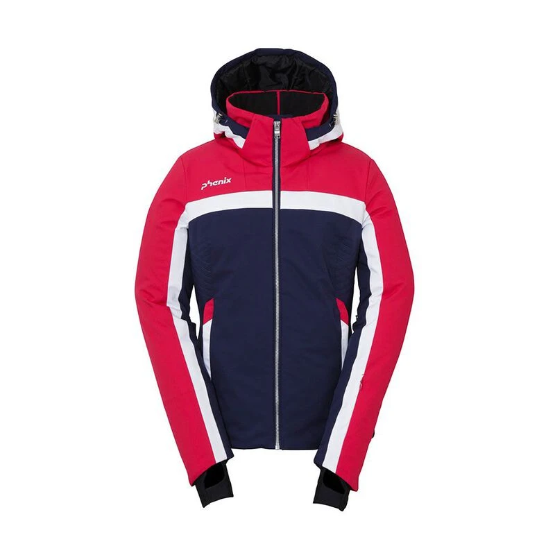 スキー phenix willow jacket women's ski wear Phenix Womens Willow Jacket (Dark Navy/Magenta