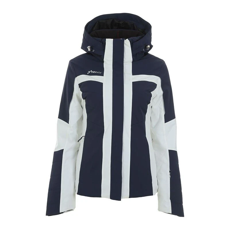 Phenix Womens Dahlia Jacket (White/Navy) | Sportpursuit.com