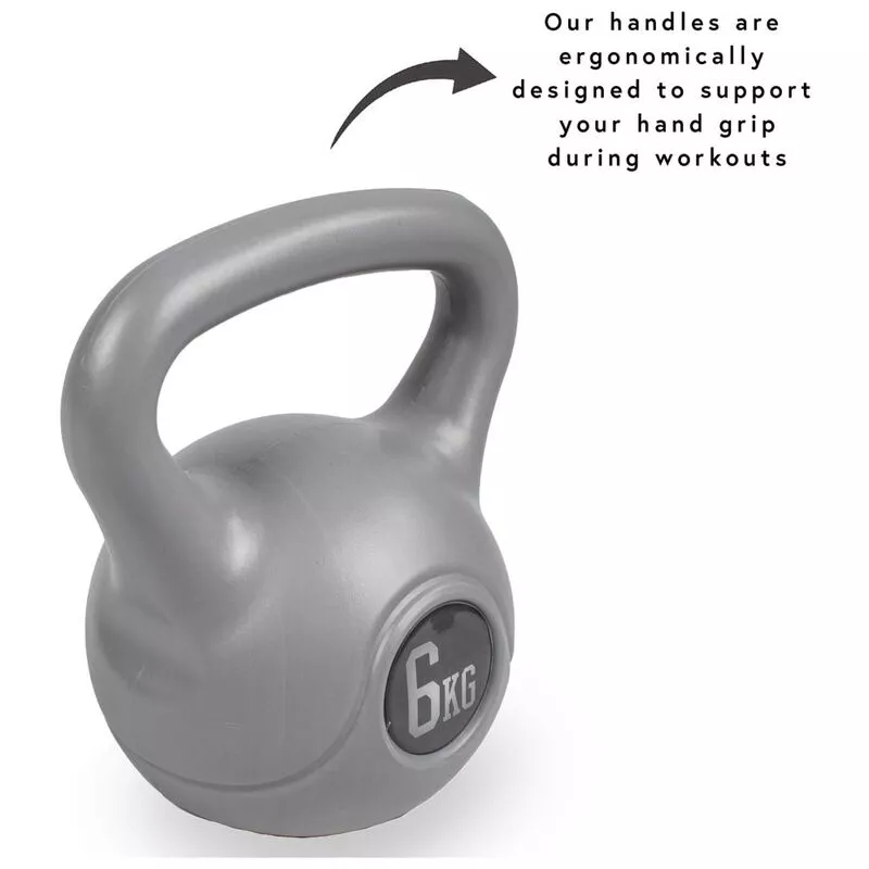 Phoenix Fitness 6Kg Kettle Bell (Grey)