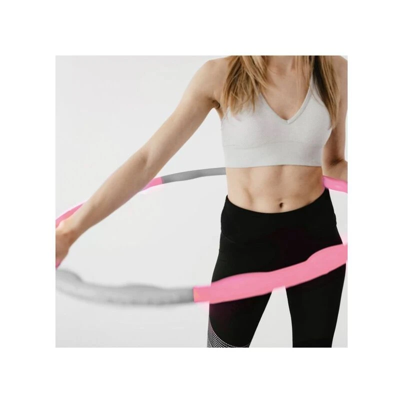 Phoenix Fitness Weighted Hula Hoop Pink Sportpursuit