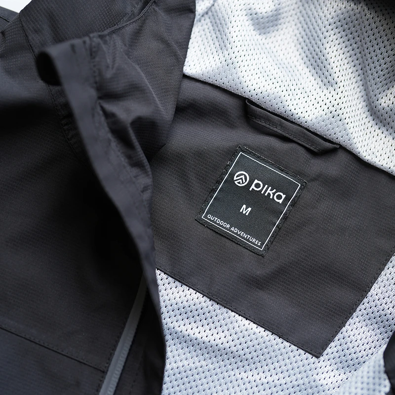Pika Outdoor Mens Snowdon Waterproof Jacket (Black) | Sportpursuit.com