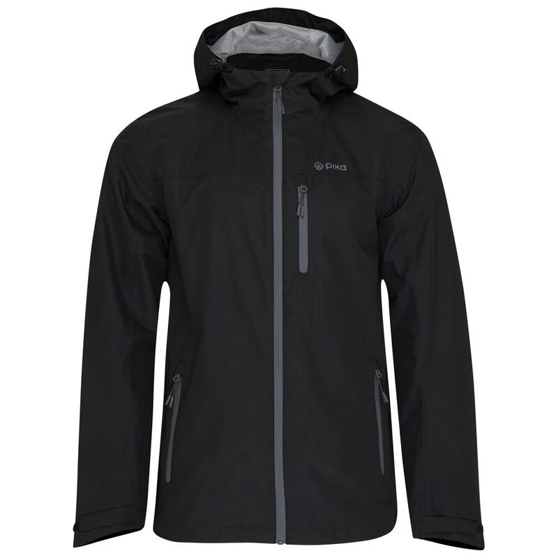 Pika Outdoor Mens Snowdon Waterproof Jacket (Black) | Sportpursuit.com