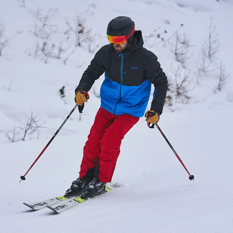 Pika Outdoor Mens Lecht Ski Trousers Red Sportpursuit