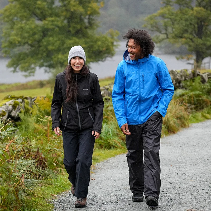 Pika Outdoor Mens Snowdon Waterproof Jacket Blue Sportpursuit