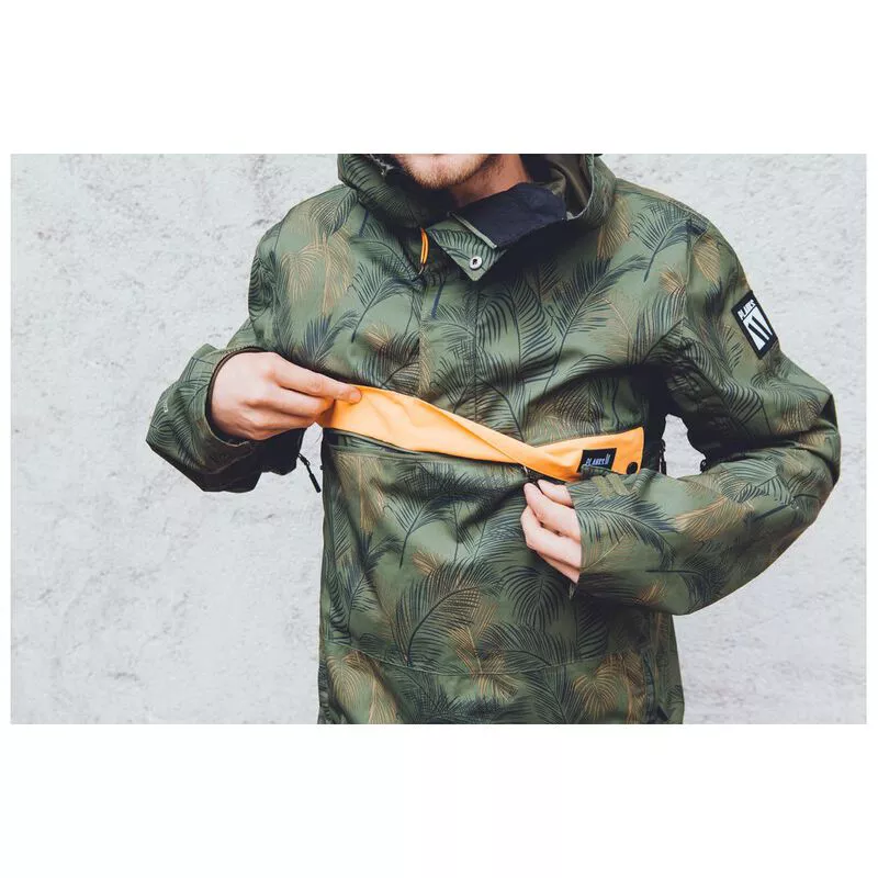 Planks Mens Happy Days Anorak Jungle Palm Sportpursuit