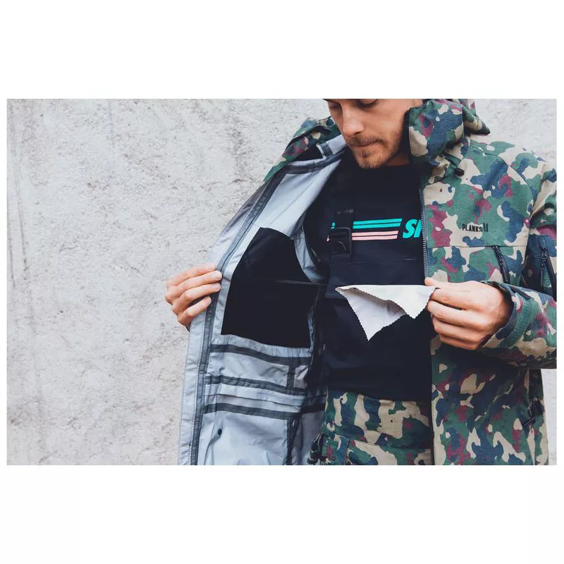 Planks Mens Yeti Hunter Shell Jacket (Autumn Camo