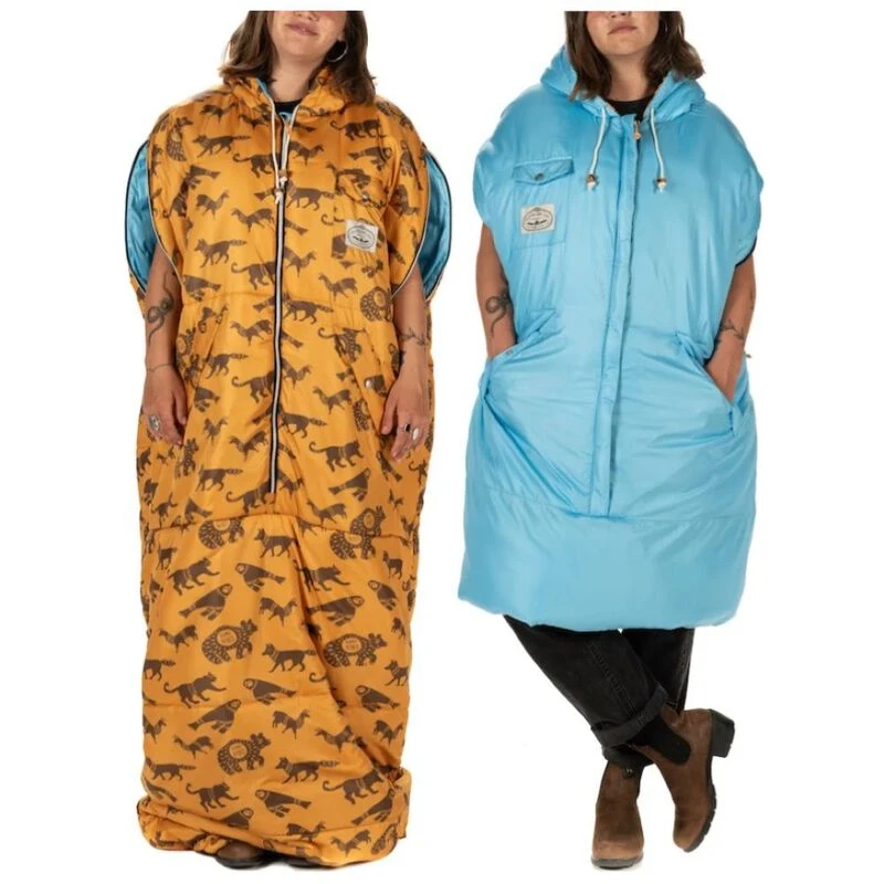 Poler Napsack Sleeping Bag Blue Ginger Critter Sportpursuit