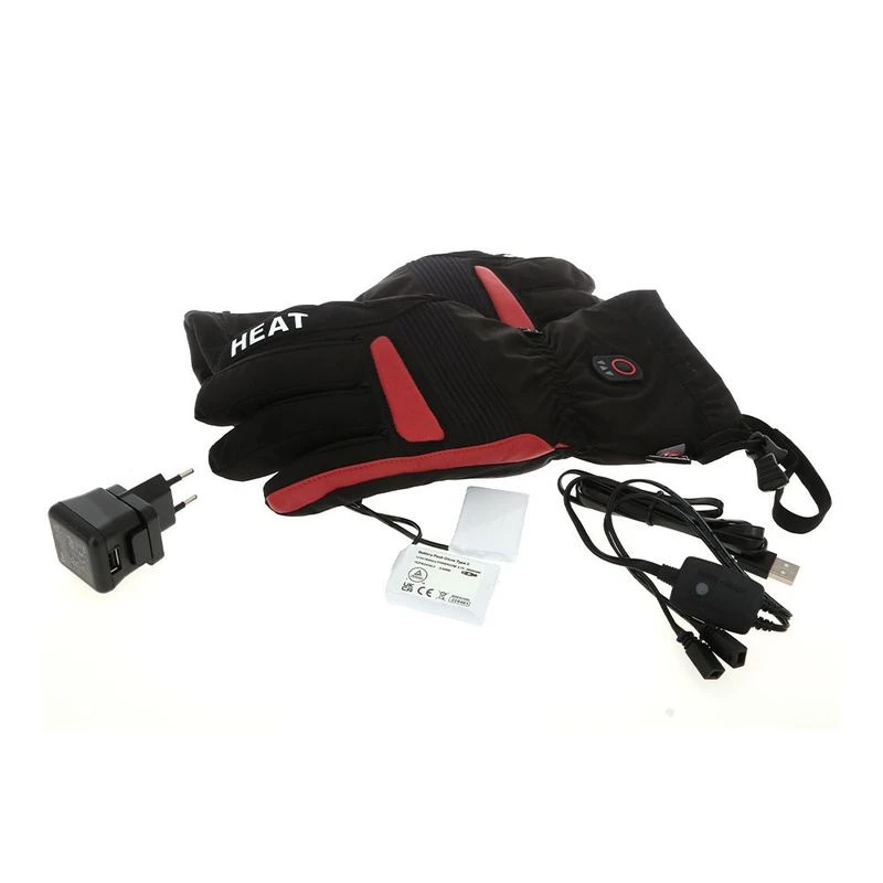 BURGER&COLA(バーガー&コーラ) SWALLOW GLOVE PowerGloves Mens 213013702 Gloves (Black/Red) | Sportpursuit.com