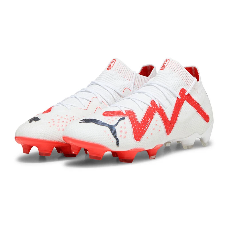 Puma Crampons de football moules Future Ultimate FG AG Homme Blanc No