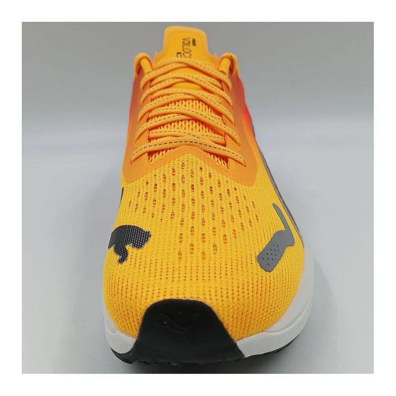 Puma Mens Velocity Nitro 3 Fad Running Shoes Orange Sportpursuit.c