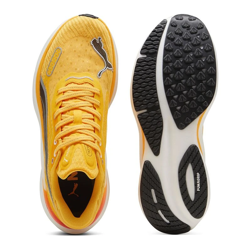 Orange puma running shoes hot sale