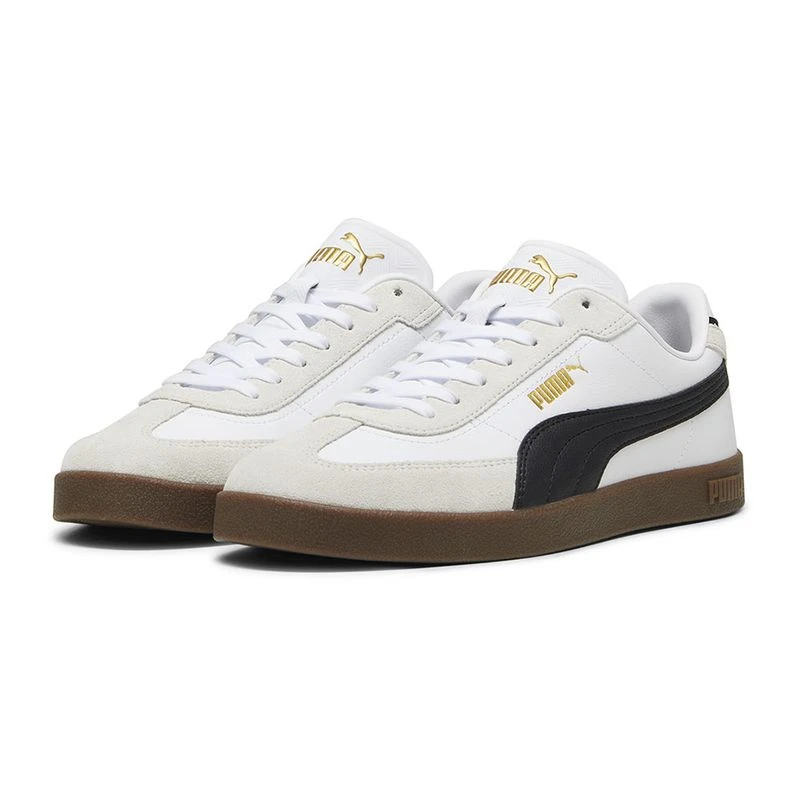 Puma Mens Club II Era Casual Shoes White Sportpursuit
