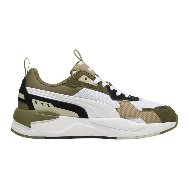 Puma Mens X Ray 3 SD Casual Shoes Green Sportpursuit
