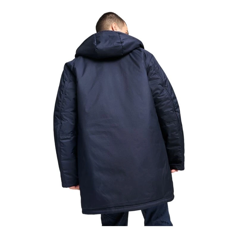 Veste à Capuche FC Barcelone Officielle - Taille L, Bleu Navy - Coton/Polyester Pour Adulte