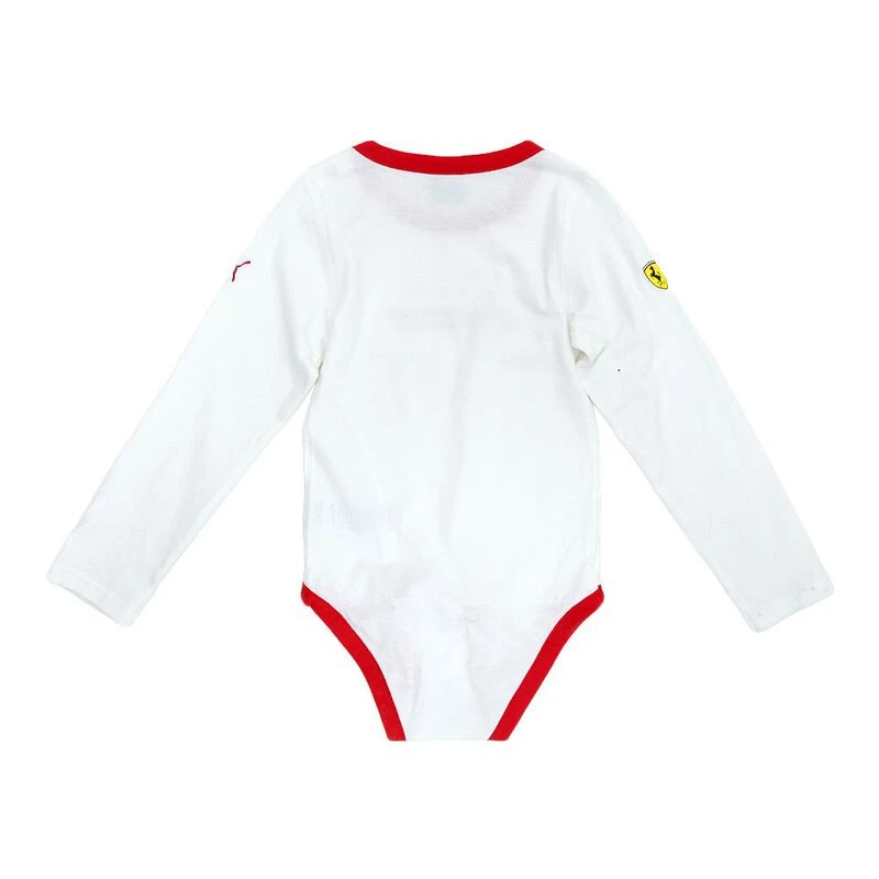 Puma Babies Scuderia Ferrari Bodysuit Red White Sportpursuit