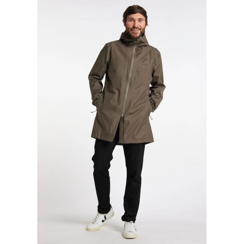 Men's olive parka discount