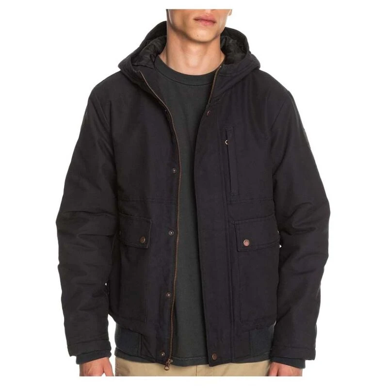 Mens Jacket Quiksilver Brooks (Anthracite/Solid)