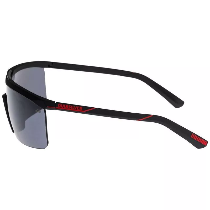 Quiksilver Mens Boneless Sunglasses (Black/Flash Silver) | Sportpursui
