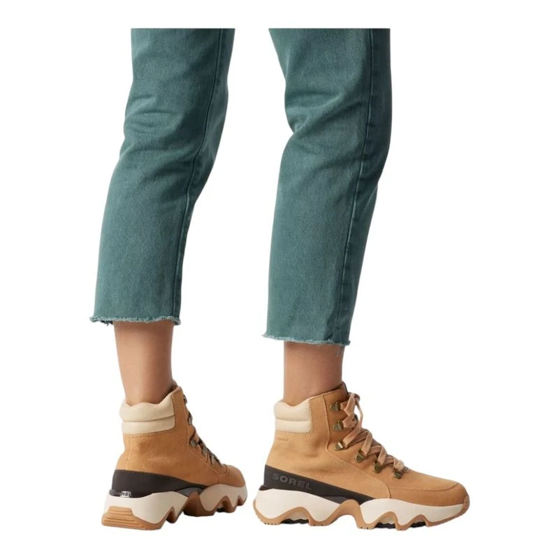 Bottines Femmes Hiver - Doublure Polaire, Imperméable - Semelle Caoutchouc - Pour Randonnée Neige