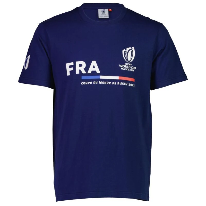 T-shirt Supporter France Rugby – Quinze De France – FFR – Vintage Coton – XXL