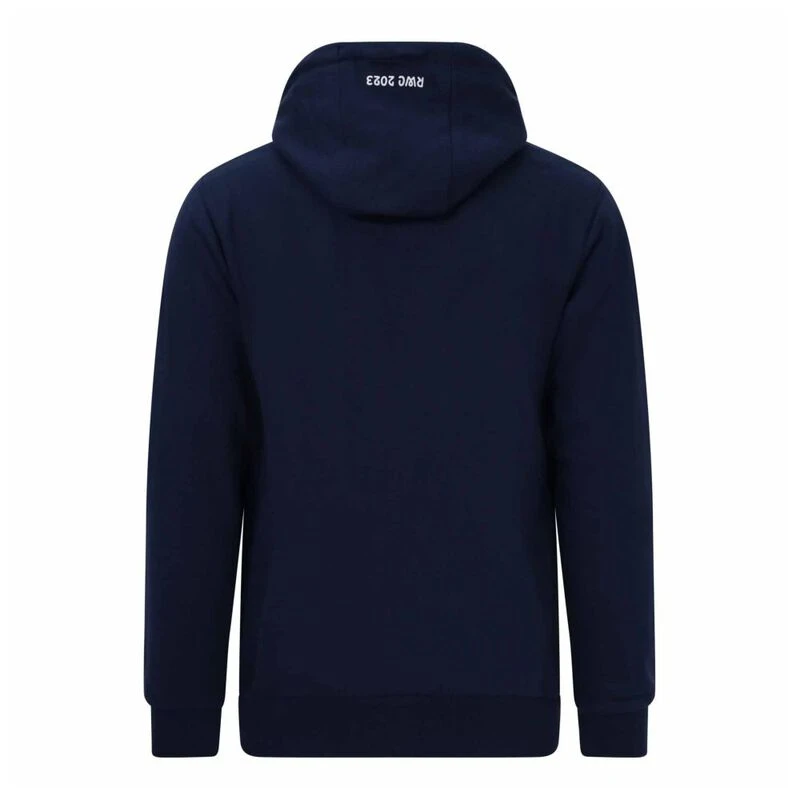 Sweat à capuche polaire zippé England Rugby Classics - Marine
