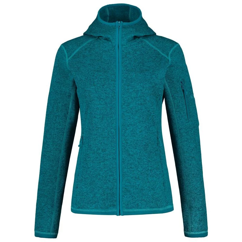 Rab Womens Quest Hooded Fleece Jacket (Marina Blue) | Sportpursuit.com