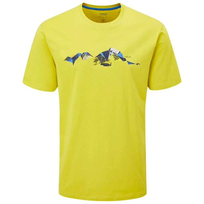 Rab Mens Stance Tessalate T Shirt Zest Sportpursuit