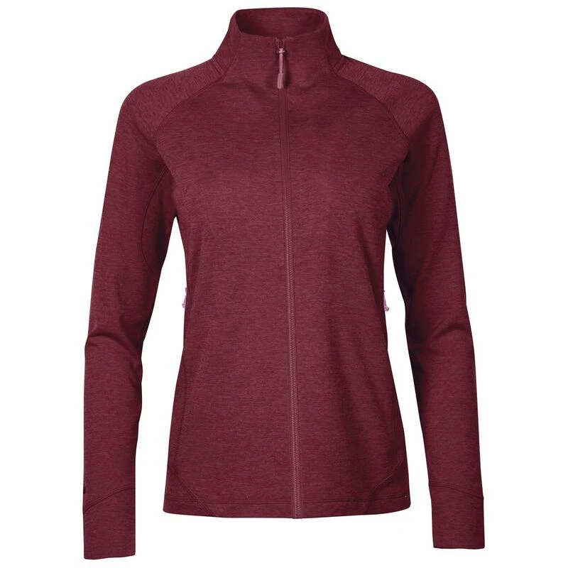 Rab Womens Nexus FullZip Midlayer (Deep Heather)