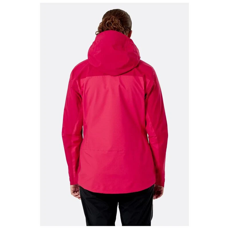 Rab Womens Muztag GTX Jacket Ruby Geranium Sportpursuit