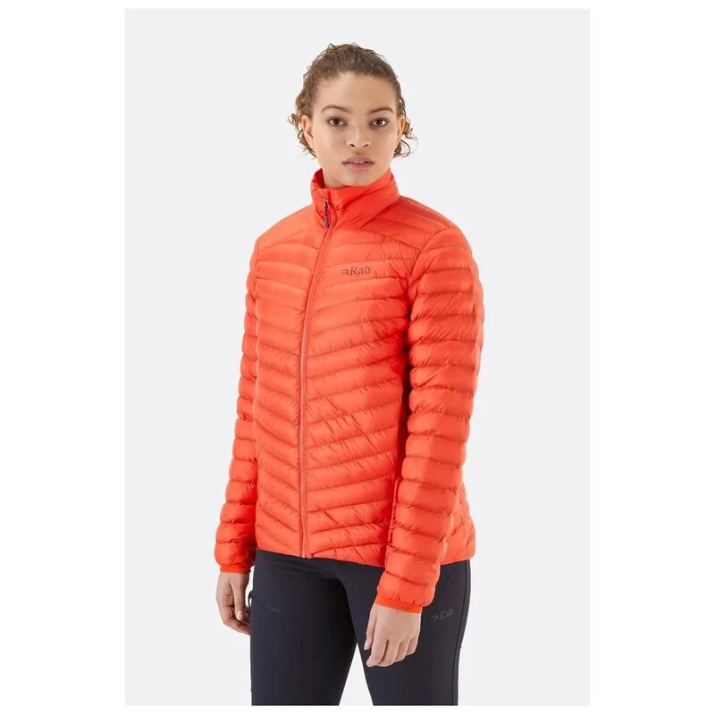 Rab Womens Cirrus Jacket Red Grapefruit Sportpursuit
