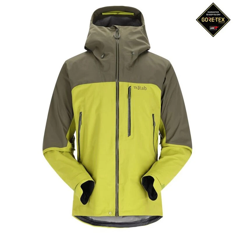 Rab Mens Zanskar GTX Jacket Army Aspen Green Sportpursuit