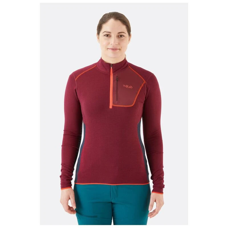 Rab Womens Syncrino Light Merino Blend Pullover (Deep