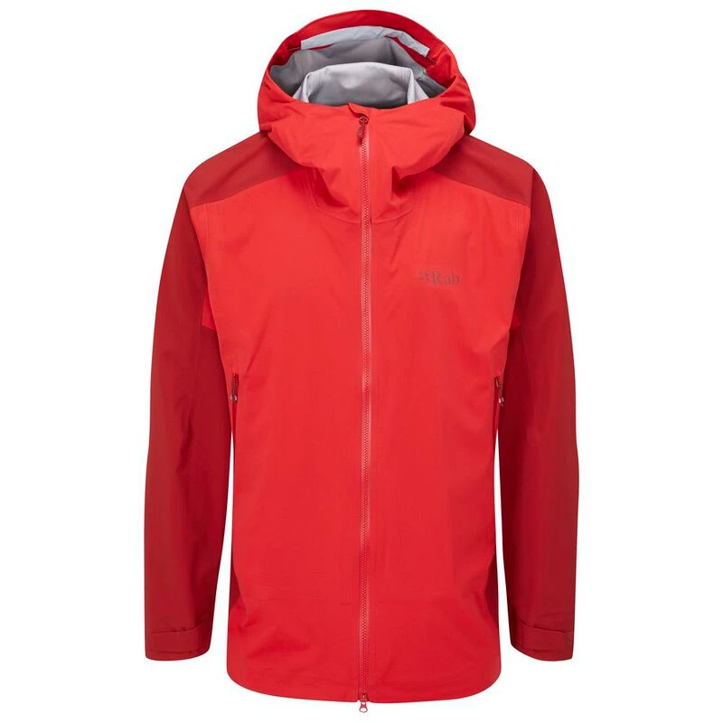 Rab Mens Kinetic Alpine 2.0 Jacket (Ascent Red) | Sportpursuit.com