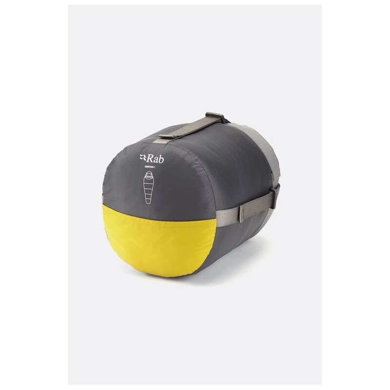 Rab Ignition 1 Sleeping Bag Dark Sulpher Sportpursuit