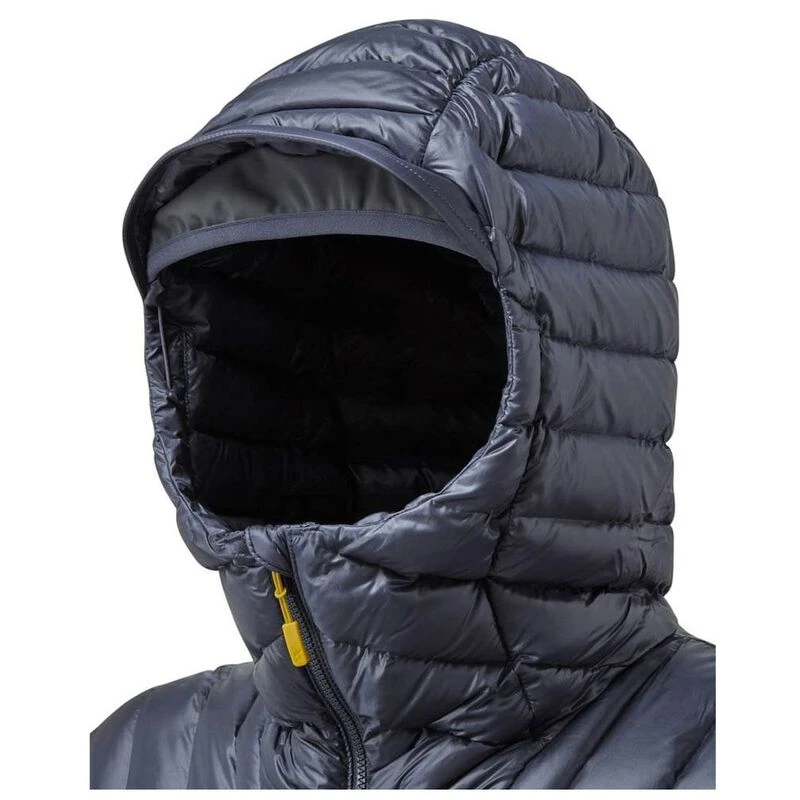 Rab Mens Microlight Summit Down Jacket Steel Sportpursuit