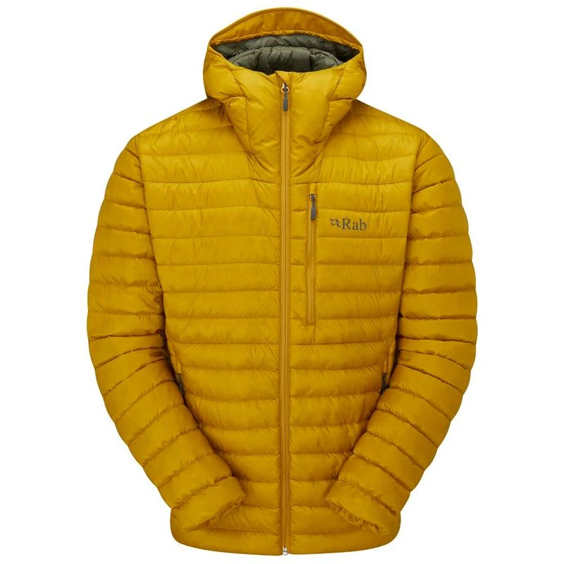 Rab Mens Microlight Alpine Jacket Sahara Sportpursuit