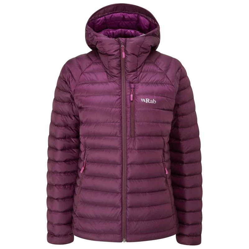 Polaire RAB Violet Micro Grille Avec Zip Latéral Haut - Taille 12 Femme, Occasion En Très Bon état