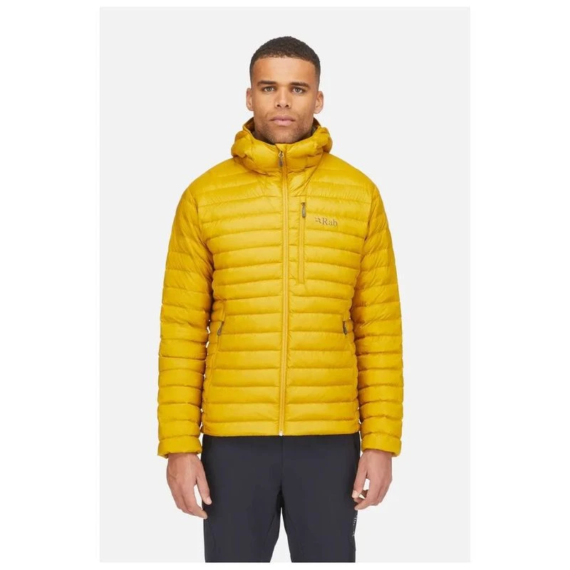 Rab Mens Microlight Alpine Jacket Sahara Sportpursuit