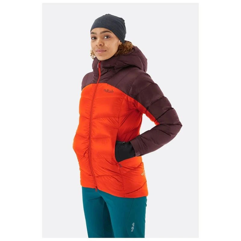 Rab Womens Neutrino Pro Jacket Deep Heather Red Grapefruit Sportpu
