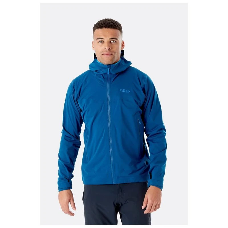 Rab Mens Kinetic 2.0 Jacket Nightfall Blue Sportpursuit