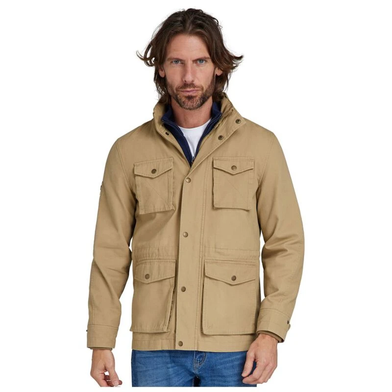 Tan field jacket sales