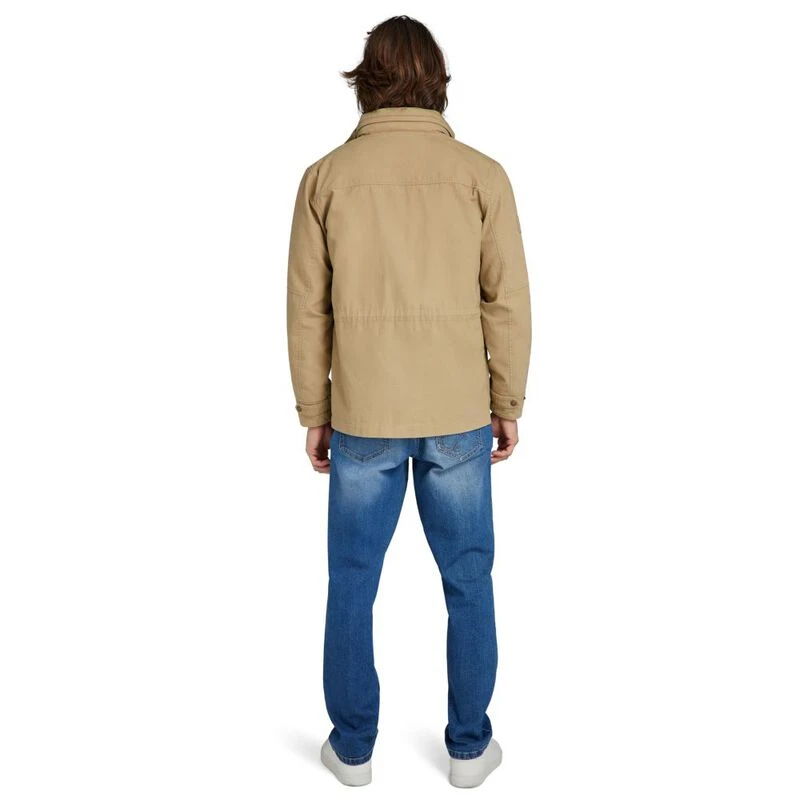 RagingBull Mens Canvas Twill Field Jacket Tan Sportpursuit