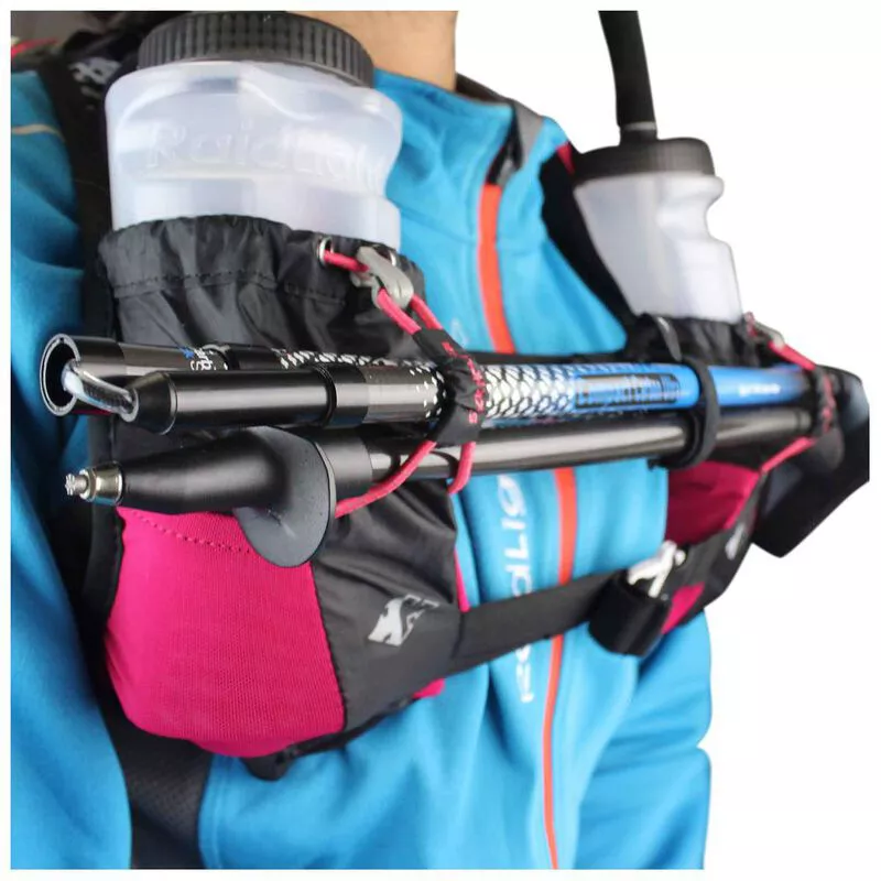 Raidlight Womens Ultra Legend 5L Hydration Vest Black Bordeaux Spo